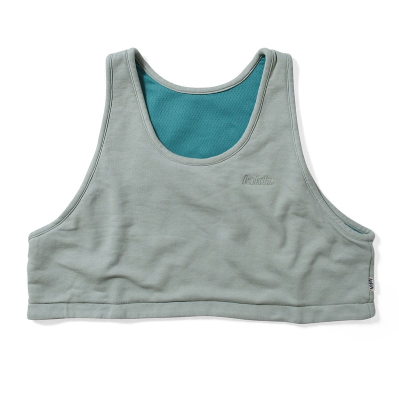 LAKH ラク REVERSIBLE TANK TOP 5分丈タンクトップ PISTACHIO ピスタチオ 【30%オフ】