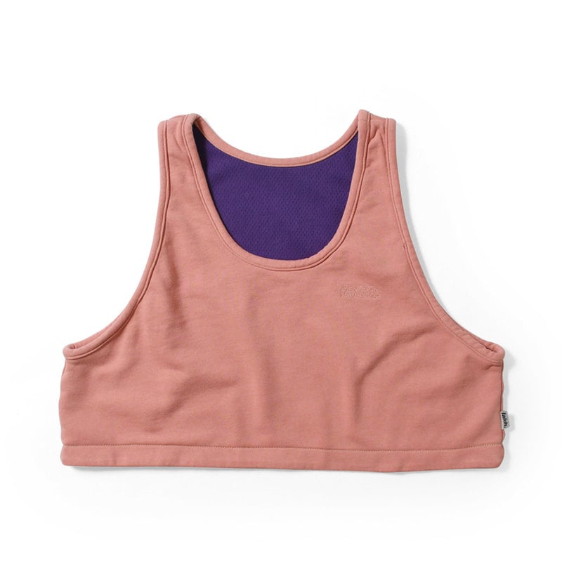 LAKH ラク REVERSIBLE TANK TOP 5分丈タンクトップ ROSE ローズ 【30%オフ】