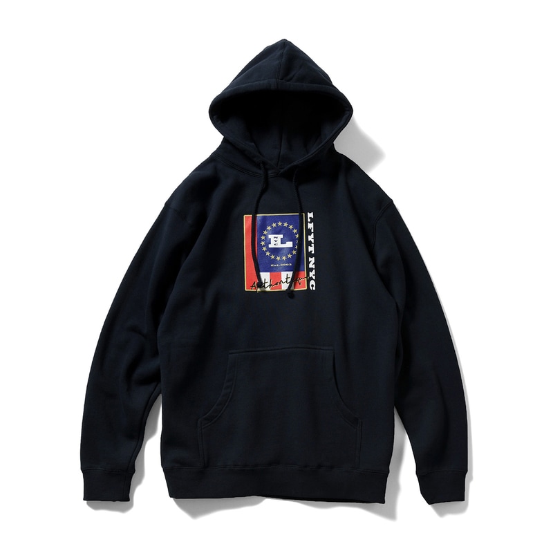 LFYT エルエフワイティー AUTHENTIQUE HOODIE プルオーバーパーカー LA220508 NAVY ネイビー 【30%オフ】