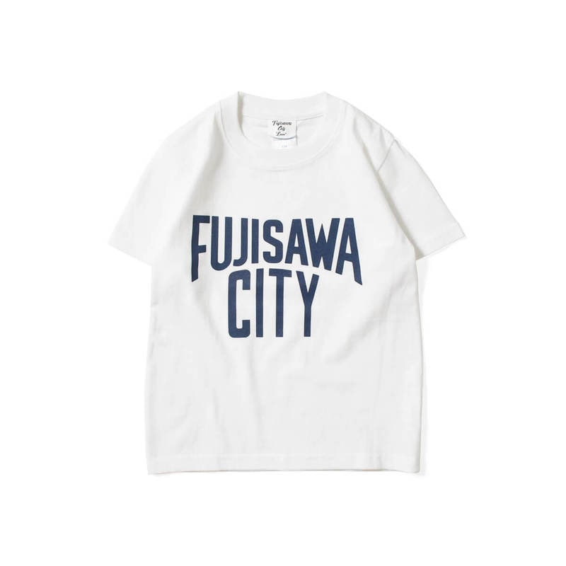 【キッズ】FUJISAWA CITY LOVE フジサワシティラブ KIDS LOGO TEE 半袖 Tシャツ FC220101 WHITE ホワイト