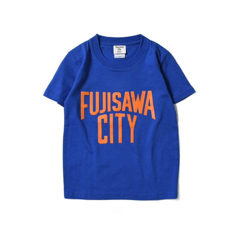 【キッズ】FUJISAWA CITY LOVE フジサワシティラブ KIDS LOGO TEE 半袖 Tシャツ FC220101 SAPHIRE サファイア