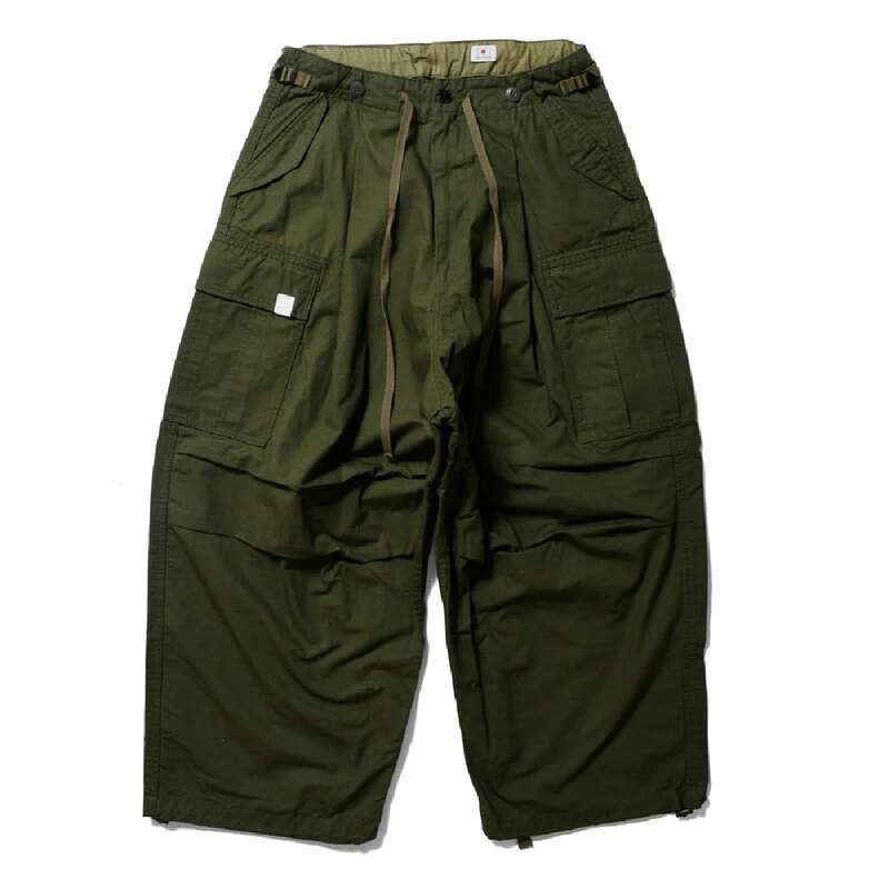 LAKH ラク HUGE POCKETS CARGO PANTS カーゴパンツ LJP02 OLIVE オリーブ【30%オフ】
