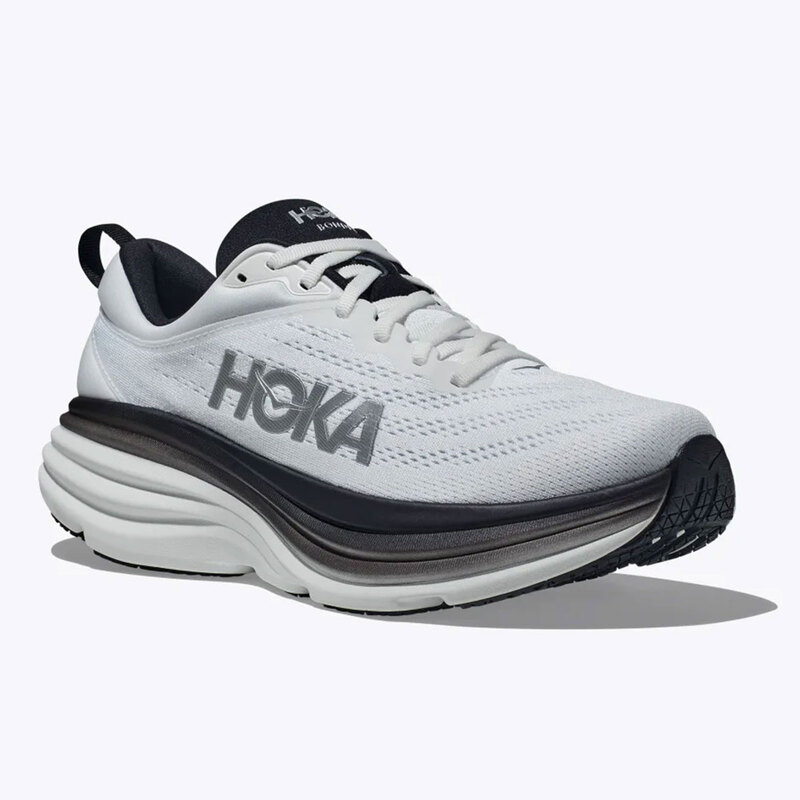 HOKA ONE ONE ホカオネオネ BONDI 8 ボンダイ 8 スニーカー 1123202-WBLC WHITE×BLACK ホワイト×ブラック