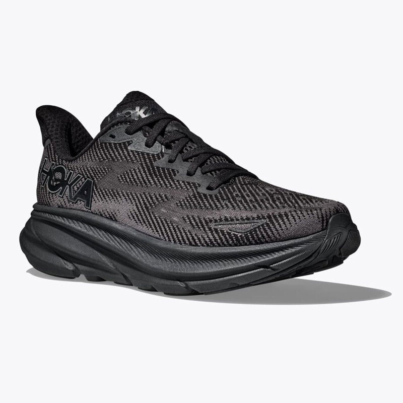 【クーポン対象外】HOKA ホカ CLIFTON 9 クリフトン 9 スニーカー 1127895-BBLC SHIFTING BLACK×BLACK ブラック×ブラック