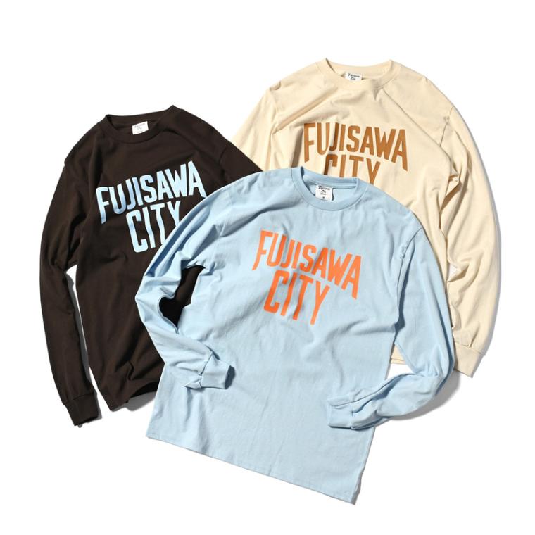 FUJISAWA CITY LOVE フジサワシティラブ FUJISAWA CITY LOGO 長袖Tシャツ L/S TEE FC230102