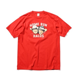 大谷翔平 Los Angeles Angels SHOHEI OHTANI 「HOME RUN HALOS」 TEE 半袖Tシャツ|Tシャツ/カットソー|アイテムから探す