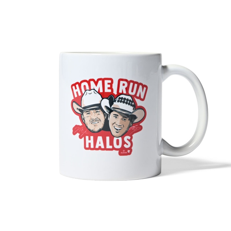 大谷翔平 Los Angeles Angels SHOHEI OHTANI 「HOME RUN HALOS」 MUG CUP マグカップ