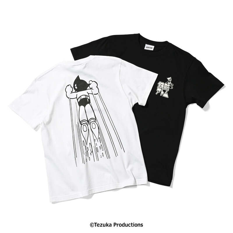 【クーポン対象外】HOMEGAME × 鉄腕アトム ホームゲーム JAPANESE LOGO TEE 半袖Tシャツ