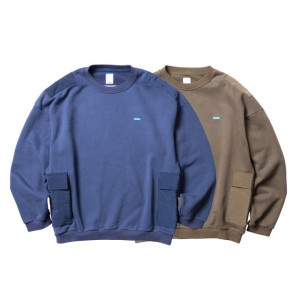 Liberaiders リベレイダース QUILTED POCKET CREWNECK クルーネックスウェット 783062403 【40%オフ】|トップス|アイテムから探す