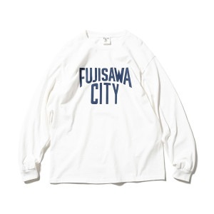 FUJISAWA CITY LOVE フジサワシティラブ FUJISAWA CITY LOGO L/S TEE 長袖Tシャツ FC2401 WHITE ホワイト