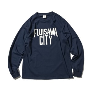 FUJISAWA CITY LOVE フジサワシティラブ FUJISAWA CITY LOGO L/S TEE 長袖Tシャツ FC2401 NAVY ネイビー