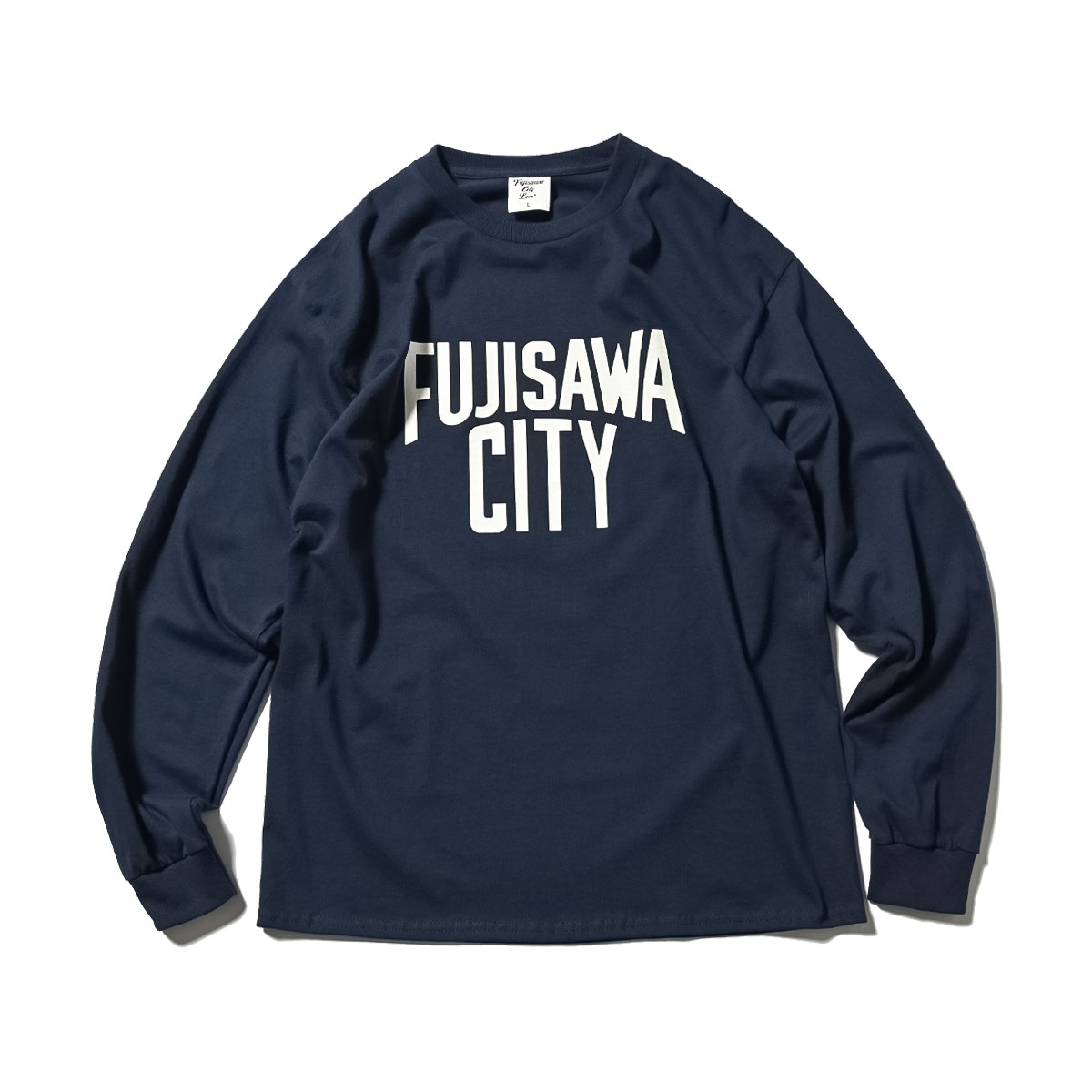 FUJISAWA CITY LOVE フジサワシティラブ FUJISAWA CITY LOGO L/S TEE 長袖Tシャツ FC2401 NAVY ネイビー