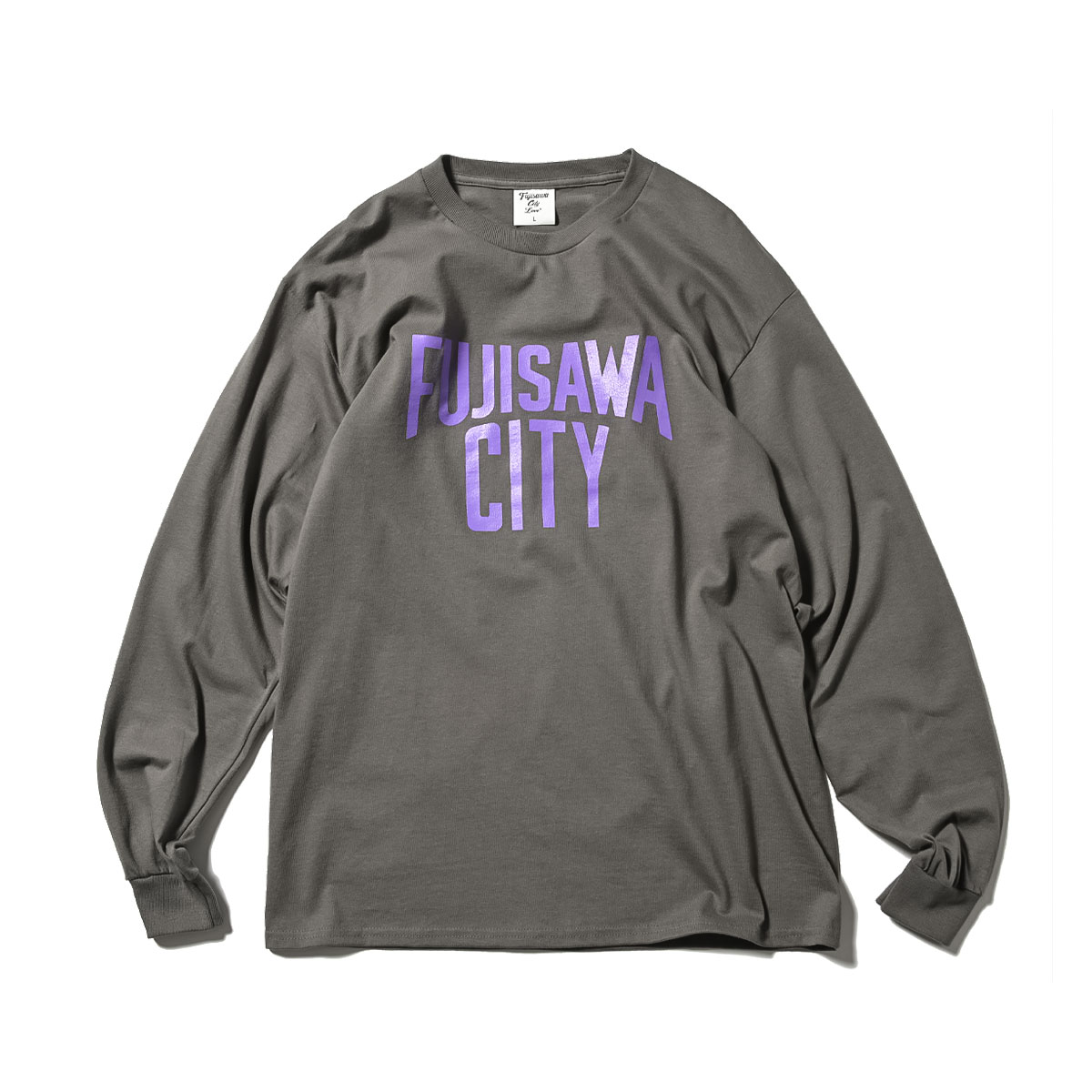 FUJISAWA CITY LOVE フジサワシティラブ FUJISAWA CITY LOGO L/S TEE 長袖Tシャツ FC2401 CHARCOAL チャコール