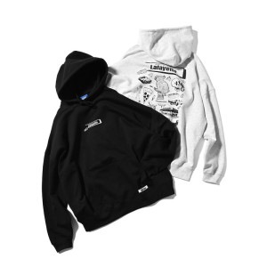 LFYT × JERRYTRAD エルエフワイティー × ジェリートラッド NY FLASH HOODIE プルオーバーパーカー LE240507 |トップス|アイテムから探す