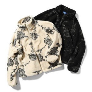 LFYT エルエフワイティー ROSE ALLOVER PATTERNED FLEECE JACKET フリースジャケット LA241008 【40%オフ】|ジャケット/アウター|アイテムから探す