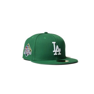 NEW ERA ニューエラ LOS ANGELES DODGERS CO VIVA LD 59FIFTY KELLY GREEN キャップ 70895752|帽子|アイテムから探す
