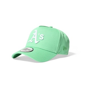 NEW ERA ニューエラ OAKLAND ATHLETICS CO 9FORTY AF（Adjustable Fit） QUIET WAVE キャップ 14514733|帽子|アイテムから探す