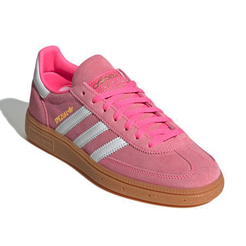 adidas アディダス HANDBALL SPEZIAL W ハンドボール スペツィアル  Lucid Pink/Cloud White/Gold Metallic ルシッドピンク/フットウェアホワイト/ゴールドメタリック JI2654【20%オフ】