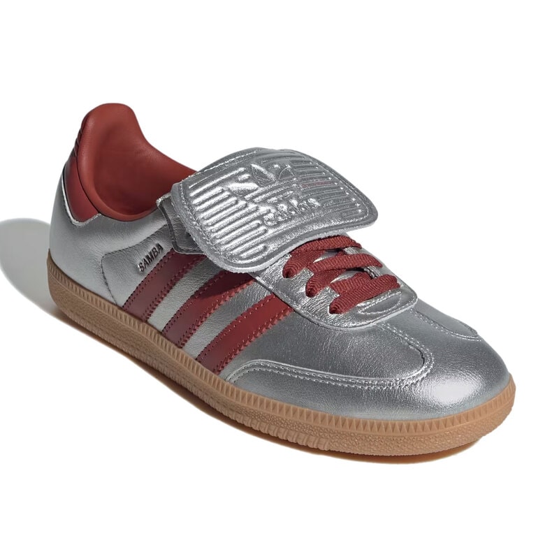 adidas アディダス SAMBA LT W サンバ Silver Metallic/Preloved Ruby/Gum シルバーメタリック/プレラブドルビー/ガム JH5707【20%オフ】