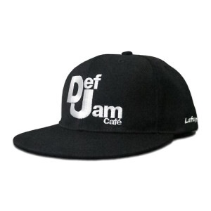 Def Jam Cafe × STARTER BLACK LABEL デフジャムカフェ × スターター・ブラックレーベル SNAPBACK CAP BLACK スナップバックキャップ|帽子|アイテムか