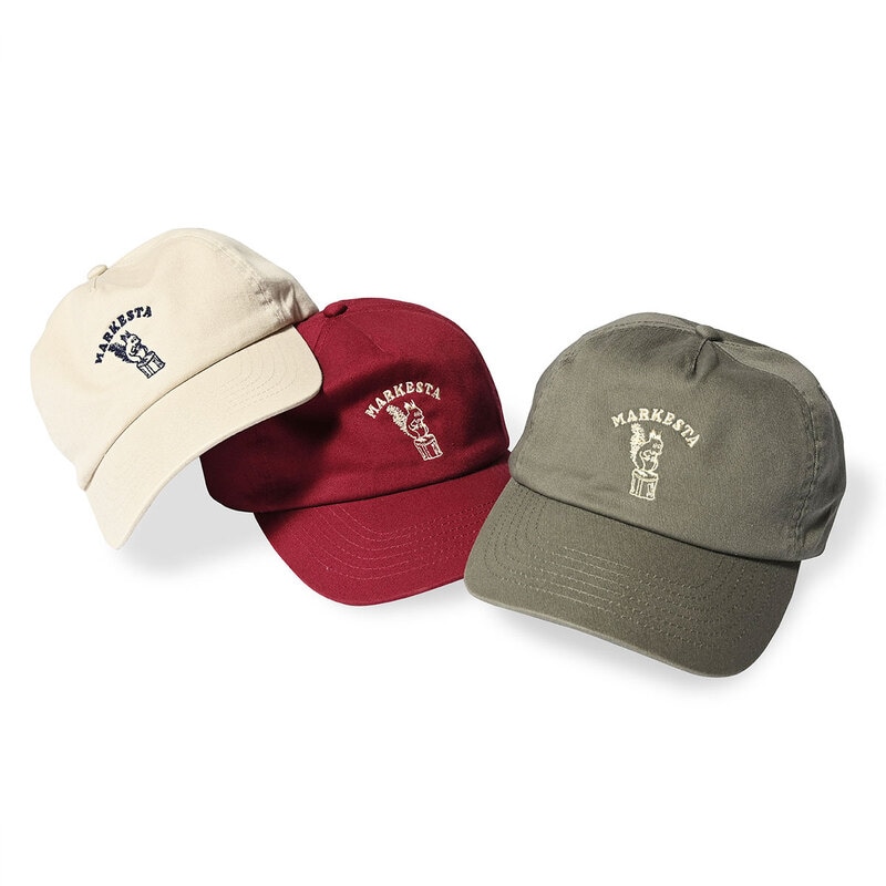 MARKESTA × RYU AMBE マーケスタ × リュウ・アンベ EZO RISU 5Panel Cap キャップ