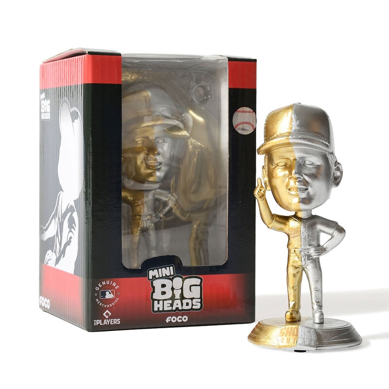 その他 小物/雑貨 | FOCO フォコ OHTANI 大谷 LA DODGERS SMU 4.5 INCH GOLD AND SILVER MINI BIGHEAD 4.5 INCH フィギュア