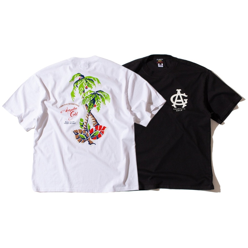  ACAPULCO GOLD アカプルコゴールド PALM TREES TEE 半袖 Tシャツ【30%オフ】