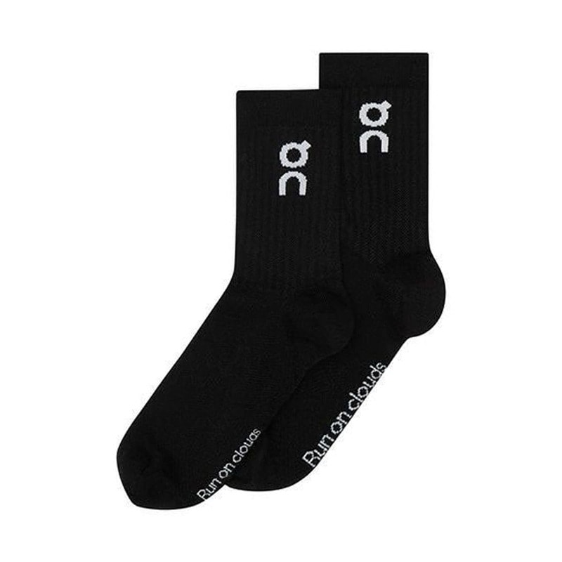 ON オン Logo Sock High 3P U Black ソックス 2UF10310553