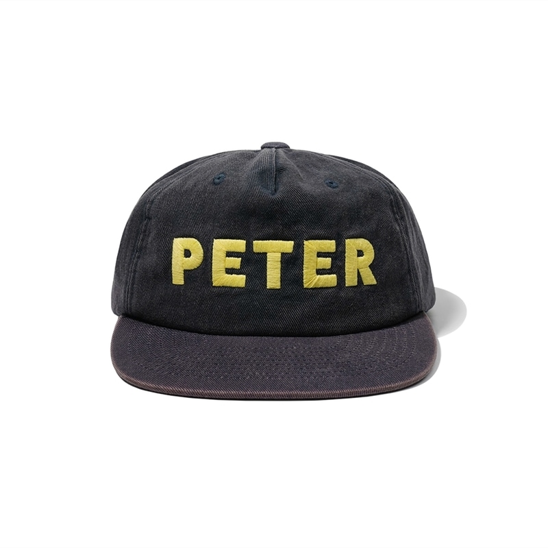 MY NAME IS PETER マイネームイズピーター 5-PANEL PETER CAP - NAVY キャップ