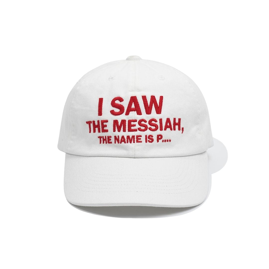 MY NAME IS PETER マイネームイズピーター 6-PANEL MESSIAH CAP WHITE キャップ