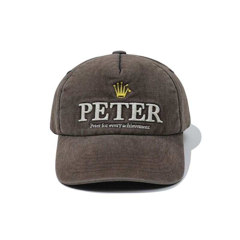 MY NAME IS PETER マイネームイズピーター 5-PANEL PREX CAP CHARCOAL キャップ