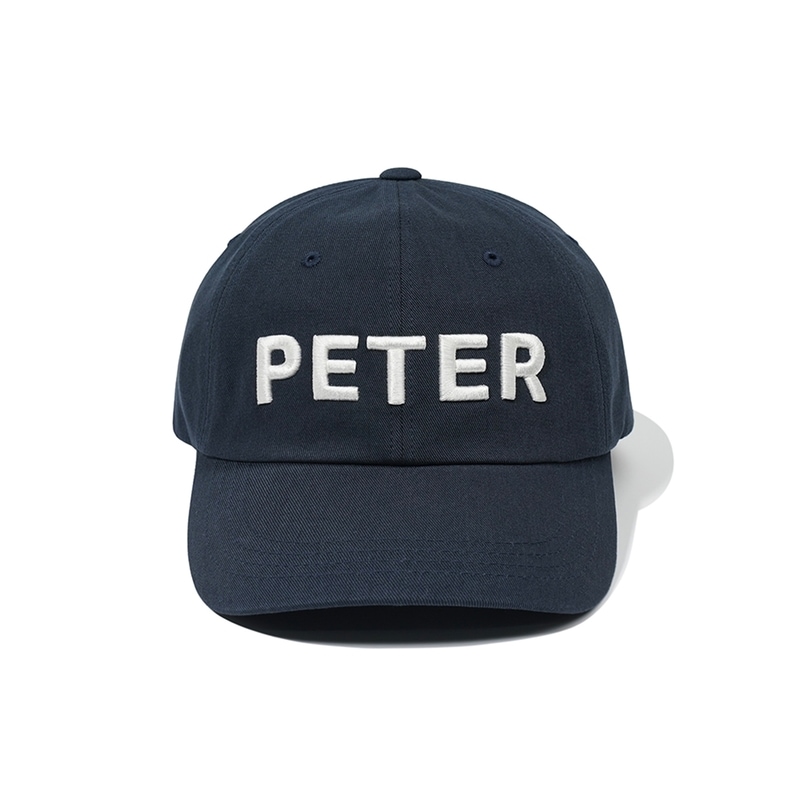 MY NAME IS PETER マイネームイズピーター PETER BALL CAP NAVY キャップ