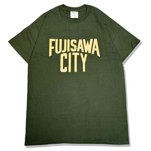 FUJISAWA CITY フジサワシティ LOGO TEE 半袖 Tシャツ EN-FOREST GREEN グリーン|Tシャツ/カットソー|アイテムから探す