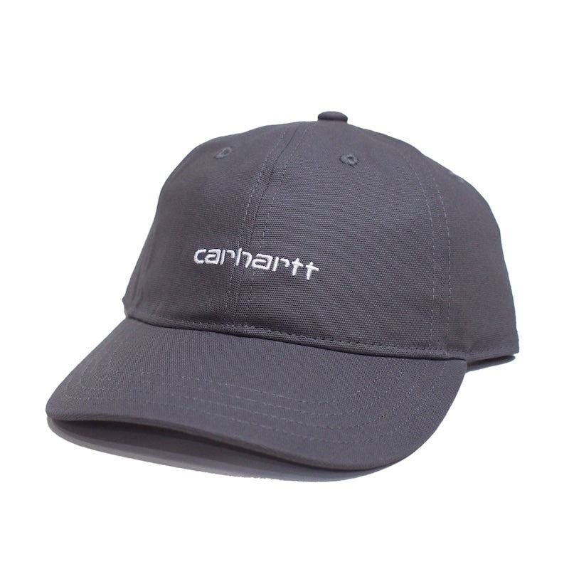 CARHARTT WIP カーハート ワークインプログレス CANVAS SCRIPT CAP PORPHYRY/WHITE キャップ I028876-3AAXX
