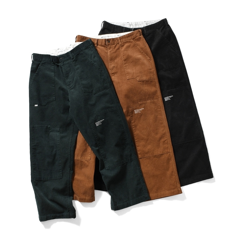 LFYT エルエフワイティー DOUBLE KNEE CORDUROY PANTS ワークパンツ LA251203