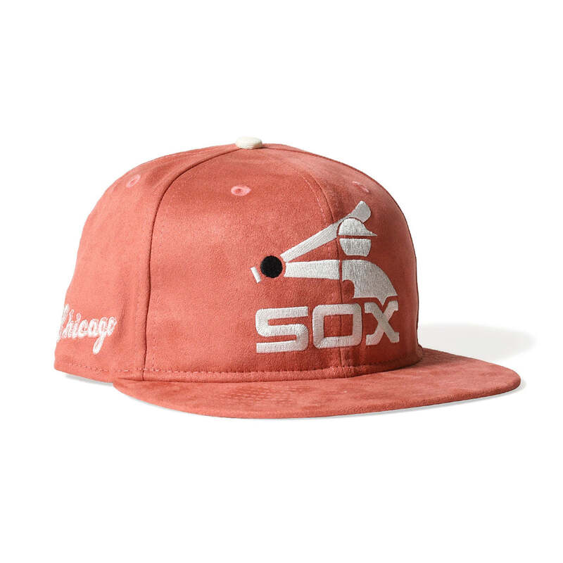 キャップ | NEW ERA ニューエラ CHICAGO WHITE SOX CO 59FIFTY SB SUEDE PINK キャップ 14881985
