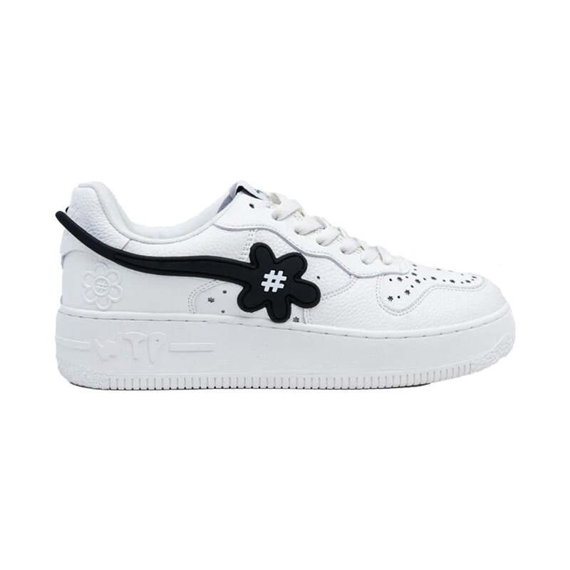 WATER THE PLANT ウォーター ザ プラント “GR” GOAT Kicks | White Black スニーカー