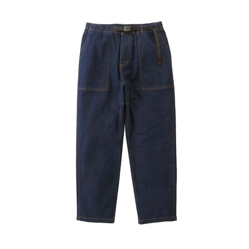 Gramicci グラミチ STRETCH DENIM LOOSE TAPERED RIDGE PANT ONE WASH
