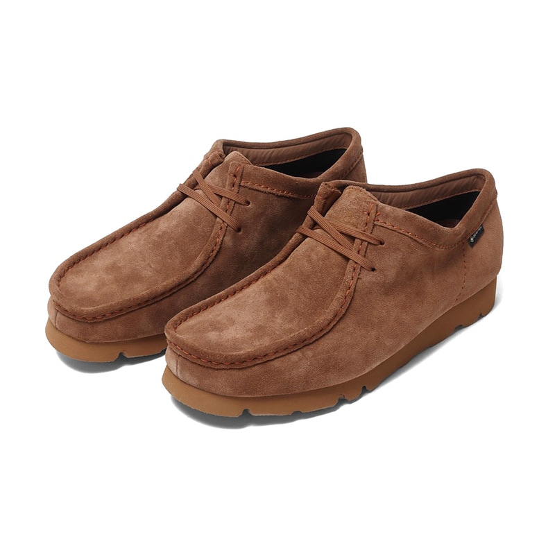 シューズ | Clarks クラークス WallabeeGTX Cola Suede スニーカー 26185542 