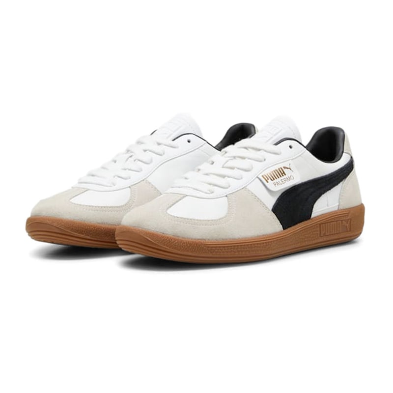 PUMA プーマ PALERMO LTH PUMA WHITE-VAPOR GRAY-GUM スニーカー 396464-01