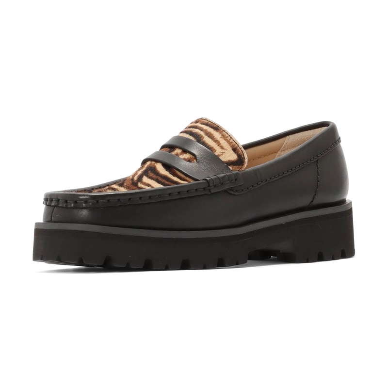 その他 シューズ | Clarks クラークス Yukoner Penny. Black Combi Lea ローファー 26186570