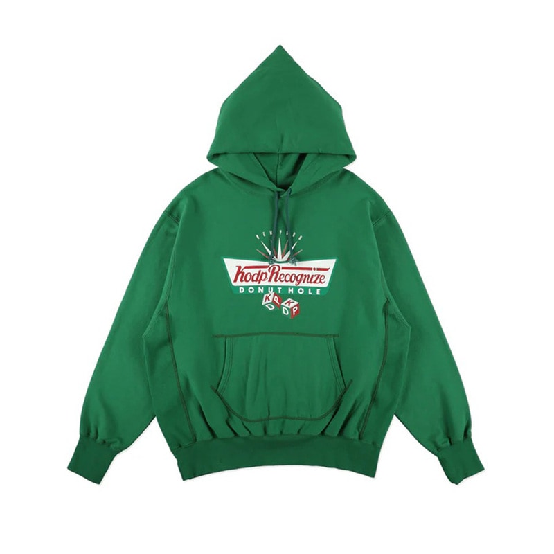 RECOGNIZE レコナイズ DONUT HOLE HOODIE GREEN フーディー RCG261-DHH