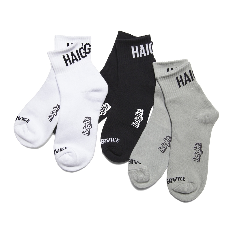 HAIGHT ヘイト LOW-CUT LOGO SOCKS ソックス HTSS-267006