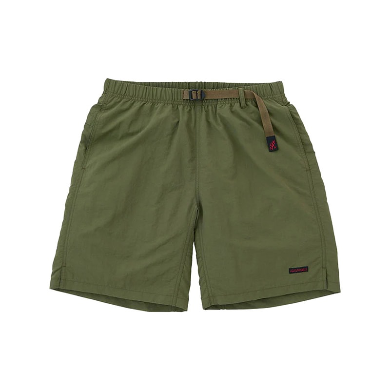 Gramicci グラミチ NYLON PACKABLE G-SHORT OLIVE ナイロンショーツ G6SM-P082