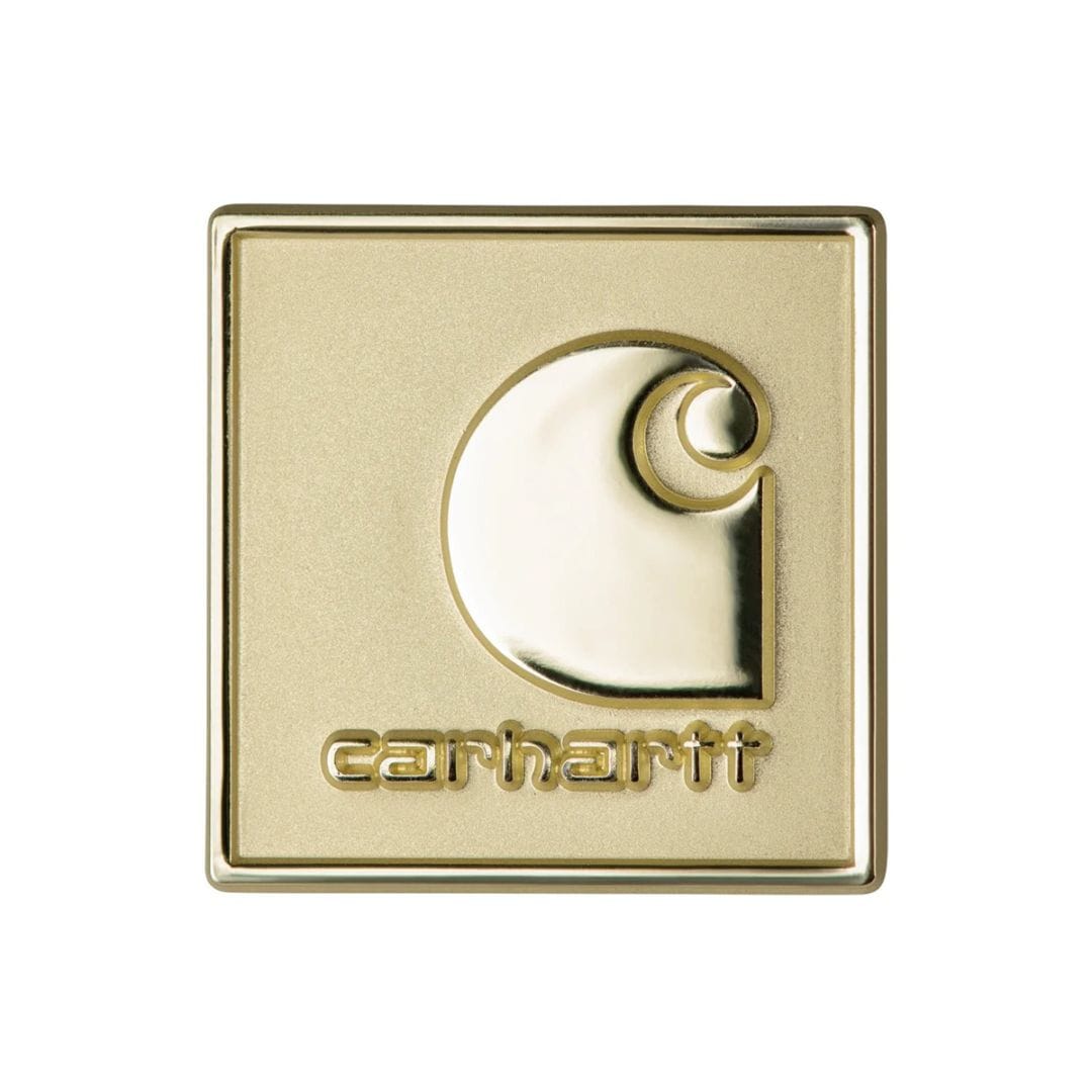 アクセサリー | CARHARTT WIP カーハート ワークインプログレス SQUARE LABEL PIN Gold ピンズ I036602-3KXX
