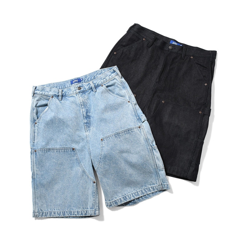 ハーフパンツ | LFYT エルエフワイティー DOUBLE KNEE DENIM PAINTER SHORTS ハーフパンツ LS261302