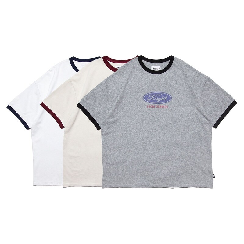  | HAIGHT ヘイト OVAL LOGO RINGER Tee 半袖Ｔシャツ HTSS-261001