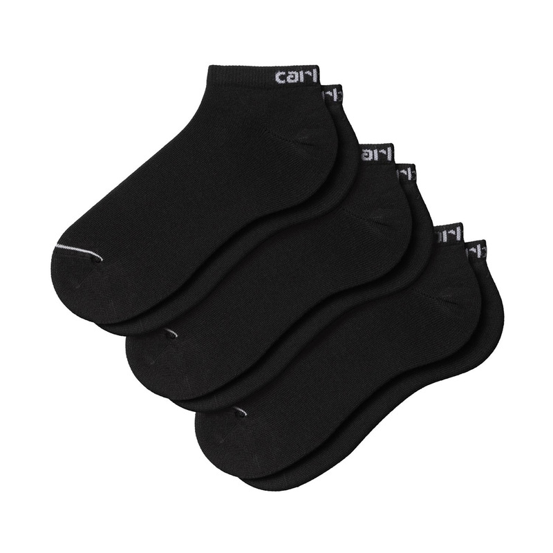 アンダーウェア/レッグウェア | CARHARTT カーハート SCRIPT SNEAKERS SOCKS Black / White ソックス I036749-1ZIXX