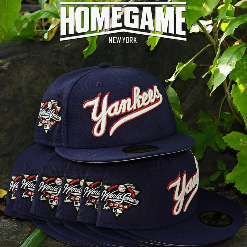 NEW ERA ニューエラ New York Yankees 2000 World Series Light Navy 59Fifty New Era キャップ 70975940