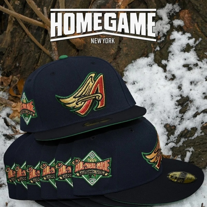 NEW ERA ニューエラ Anaheim Angels CO 59FIFTY All Star Game 1989 Navy キャップ